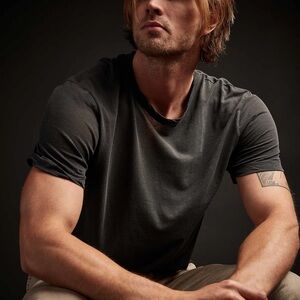 James Perse Clear Jersey Crew Tee